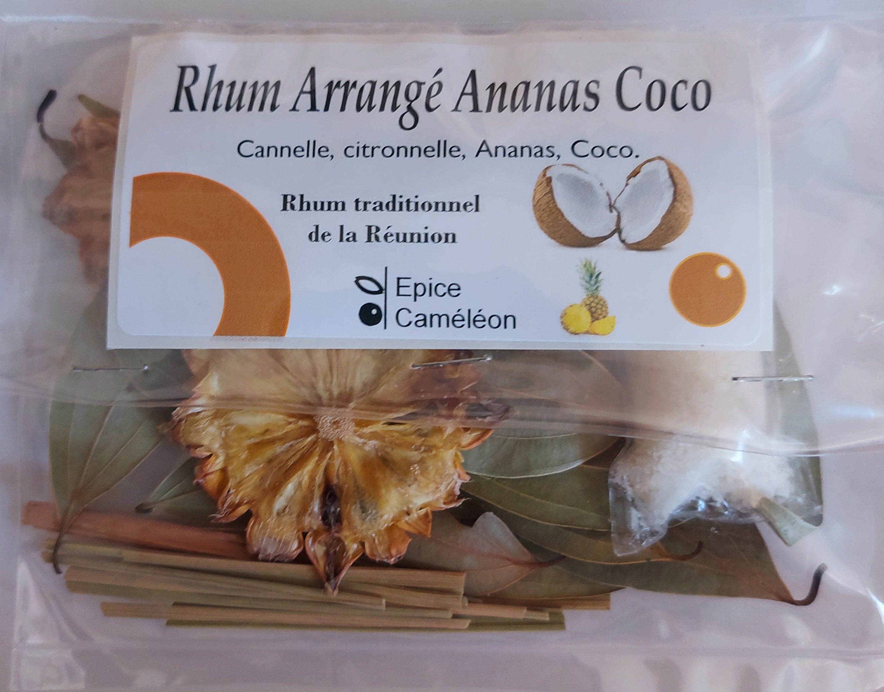 Rhum Arrangé ananas coco